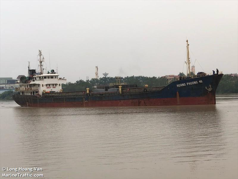 hoang phuong 46 (General Cargo Ship) - IMO 9307889, MMSI 574801000, Call Sign 3WIG7 under the flag of Vietnam