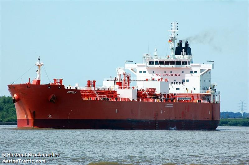 aquila (Chemical/Oil Products Tanker) - IMO 9192765, MMSI 636016189, Call Sign A8JV3 under the flag of Liberia
