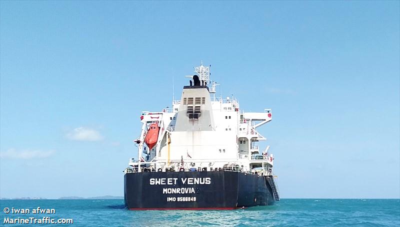 sweet venus (Bulk Carrier) - IMO 9566849, MMSI 636019398, Call Sign D5UI3 under the flag of Liberia