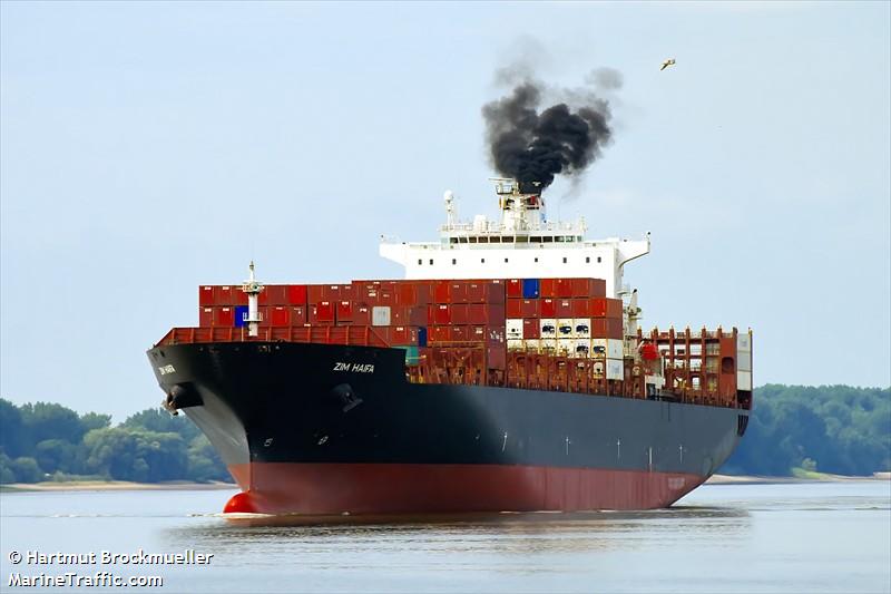 zim haifa (Container Ship) - IMO 9218650, MMSI 636020351, Call Sign D5YU8 under the flag of Liberia