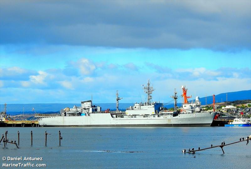 rou 04 gral artigas (Military ops) - IMO , MMSI 770576002, Call Sign CWBL under the flag of Uruguay
