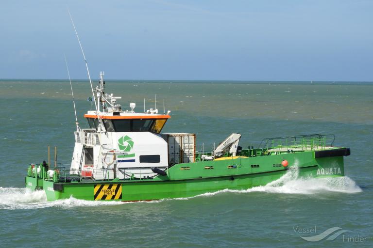 aquata (Offshore Tug/Supply Ship) - IMO 9651266, MMSI 205079000, Call Sign ORUF under the flag of Belgium