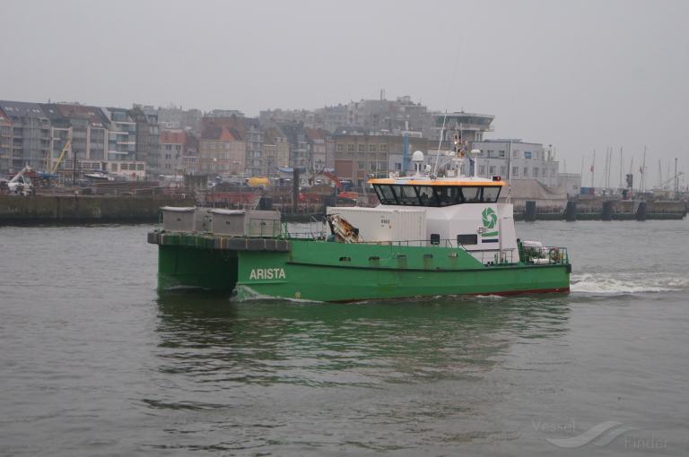 arista (Offshore Tug/Supply Ship) - IMO 9651278, MMSI 205081000, Call Sign ORUG under the flag of Belgium