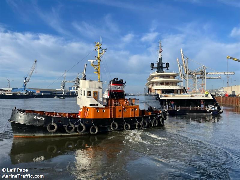 greif (Tug) - IMO , MMSI 211399710, Call Sign DA7304 under the flag of Germany