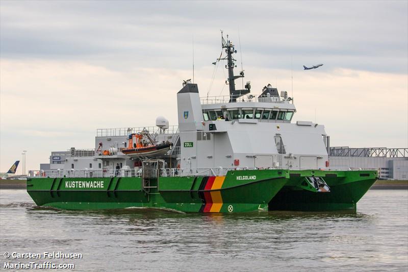 helgoland (Patrol Vessel) - IMO 9500364, MMSI 211450850, Call Sign DBHA under the flag of Germany