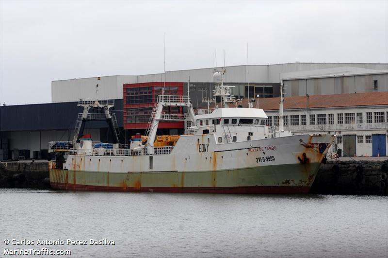 playa de tambo (Fishing Vessel) - IMO 8613279, MMSI 224724000, Call Sign EDWY under the flag of Spain