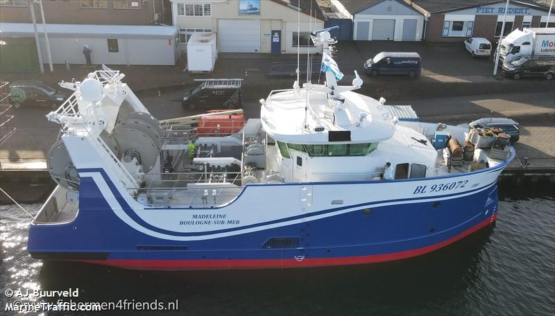 fv madeleine (Fishing Vessel) - IMO 9905631, MMSI 228402800, Call Sign FMOK under the flag of France