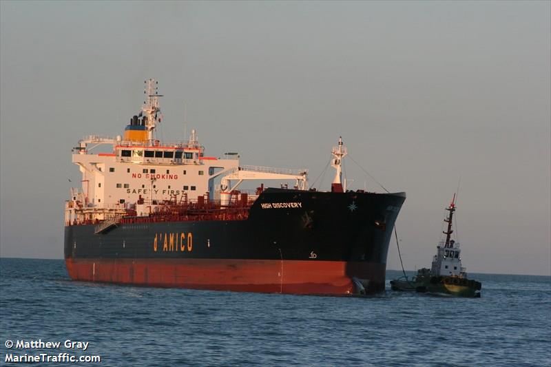 high discovery (Chemical/Oil Products Tanker) - IMO 9674725, MMSI 229641000, Call Sign 9HA3476 under the flag of Malta