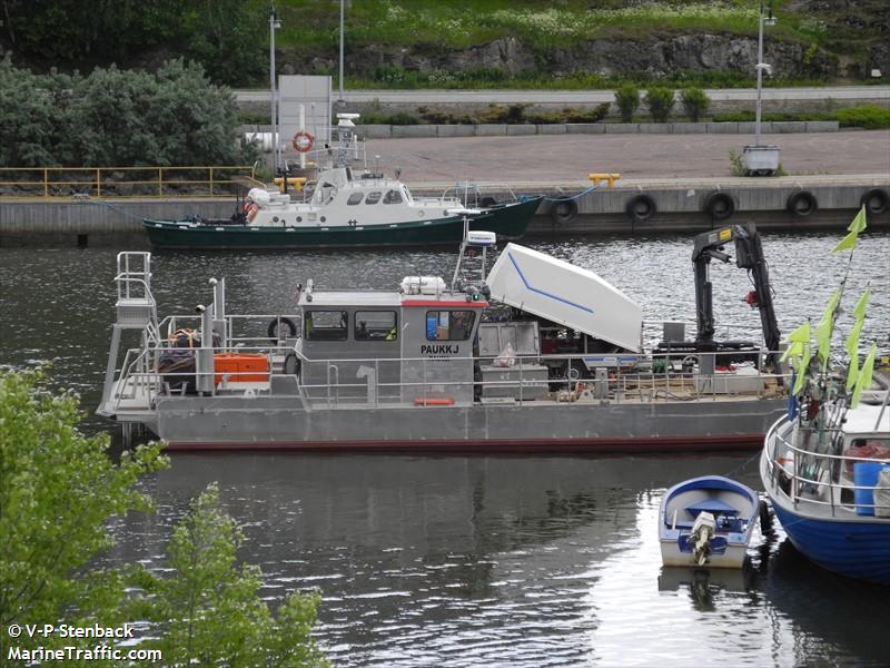 paukku (Diving ops) - IMO , MMSI 230940710, Call Sign OJ9061 under the flag of Finland