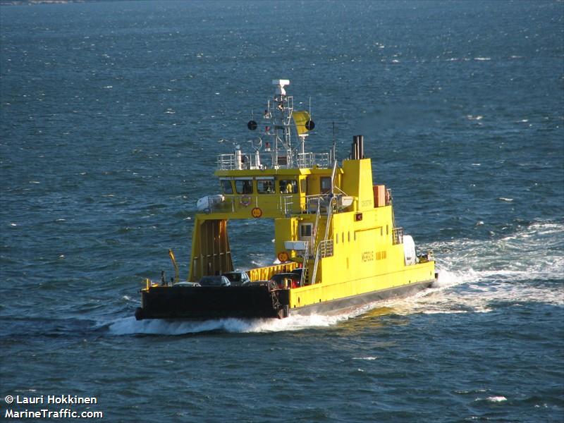 mergus (Passenger/Ro-Ro Cargo Ship) - IMO 8324517, MMSI 230987410, Call Sign OF8657 under the flag of Finland