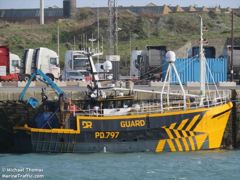 gv resolution pd797 (Fishing vessel) - IMO , MMSI 235002260, Call Sign MBCZ5 under the flag of United Kingdom (UK)