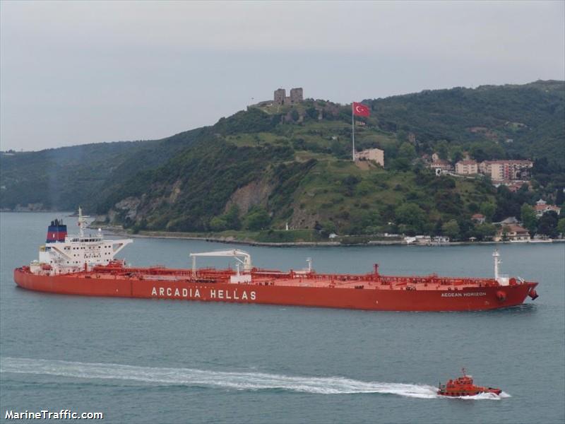 aegean horizon (Crude Oil Tanker) - IMO 9326811, MMSI 240658000, Call Sign SVYO under the flag of Greece