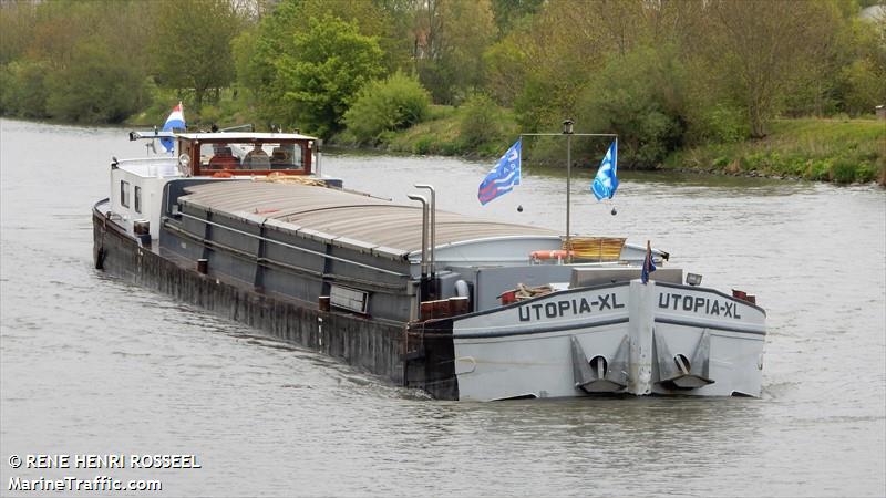 utopia xl (Cargo ship) - IMO , MMSI 244630068, Call Sign PC4800 under the flag of Netherlands