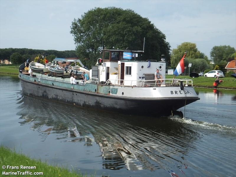 tsjerk hiddes (Pleasure craft) - IMO , MMSI 244710372, Call Sign PE8564 under the flag of Netherlands