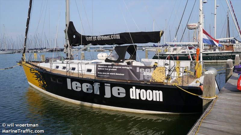 live your dream (Sailing vessel) - IMO , MMSI 244820694, Call Sign PF7024 under the flag of Netherlands