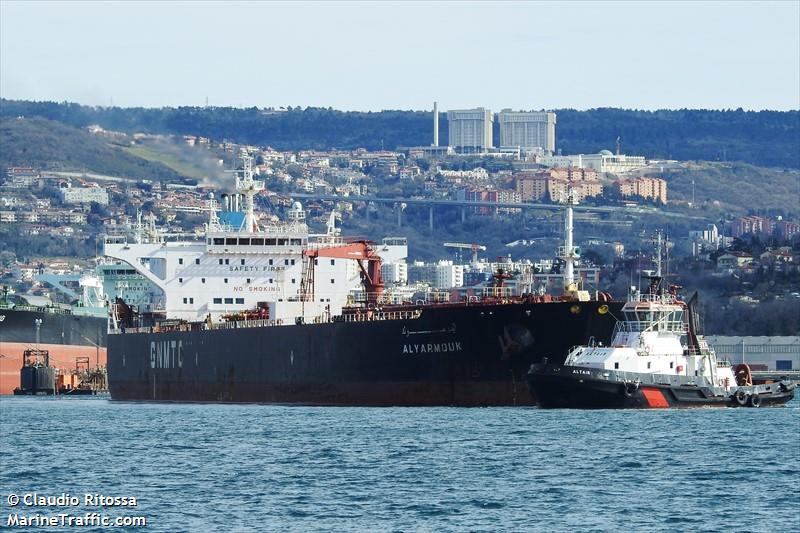 alyarmouk (Crude Oil Tanker) - IMO 9356438, MMSI 248895000, Call Sign 9HWI9 under the flag of Malta