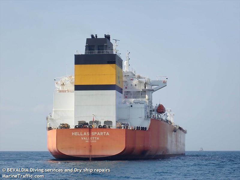 hellas sparta (LPG Tanker) - IMO 9732515, MMSI 249401000, Call Sign 9HA4232 under the flag of Malta