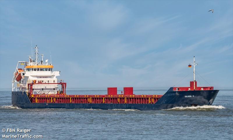 eileen c (General Cargo Ship) - IMO 9454826, MMSI 255806442, Call Sign CQEO7 under the flag of Madeira