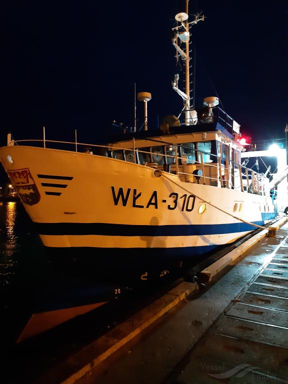 fv wla310 (Fishing Vessel) - IMO 8600296, MMSI 261004850, Call Sign SPG2117 under the flag of Poland