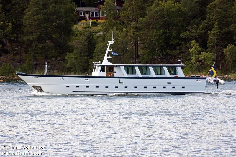 jarramas (Pleasure craft) - IMO , MMSI 265707360, Call Sign SBOX under the flag of Sweden