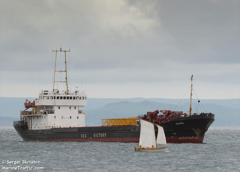 narva (General Cargo Ship) - IMO 7612436, MMSI 273337600, Call Sign UDOP under the flag of Russia