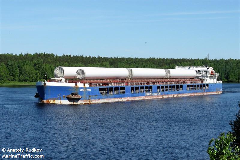 pola fiva (General Cargo Ship) - IMO 9849473, MMSI 273423690, Call Sign UBRR under the flag of Russia