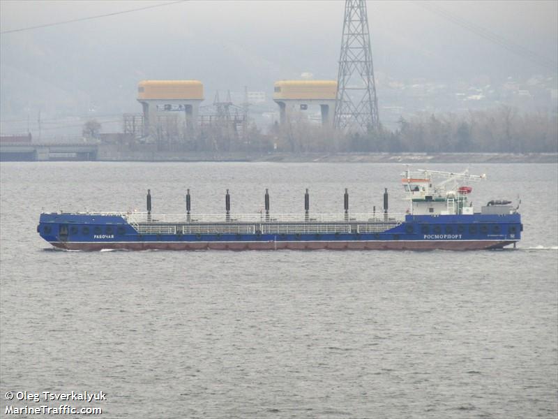 rabochaya (Motor Hopper) - IMO 9838371, MMSI 273436710, Call Sign UBHR8 under the flag of Russia