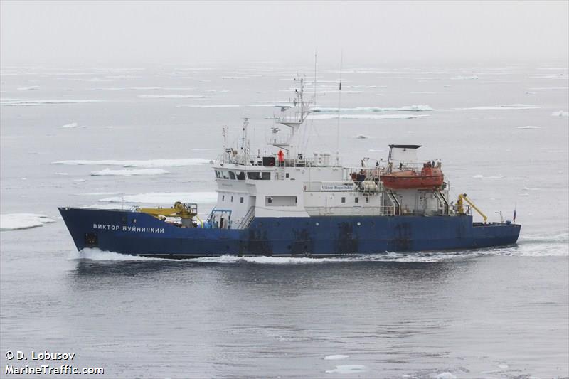 viktor buynitskiy (Research Vessel) - IMO 8422448, MMSI 273453300, Call Sign UAJX under the flag of Russia