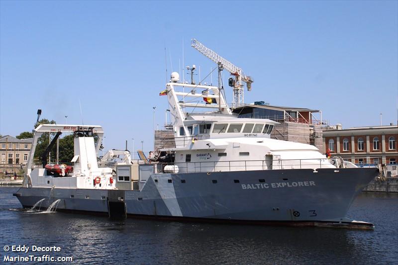 baltic explorer (Utility Vessel) - IMO 8917663, MMSI 277199040, Call Sign LYBW under the flag of Lithuania