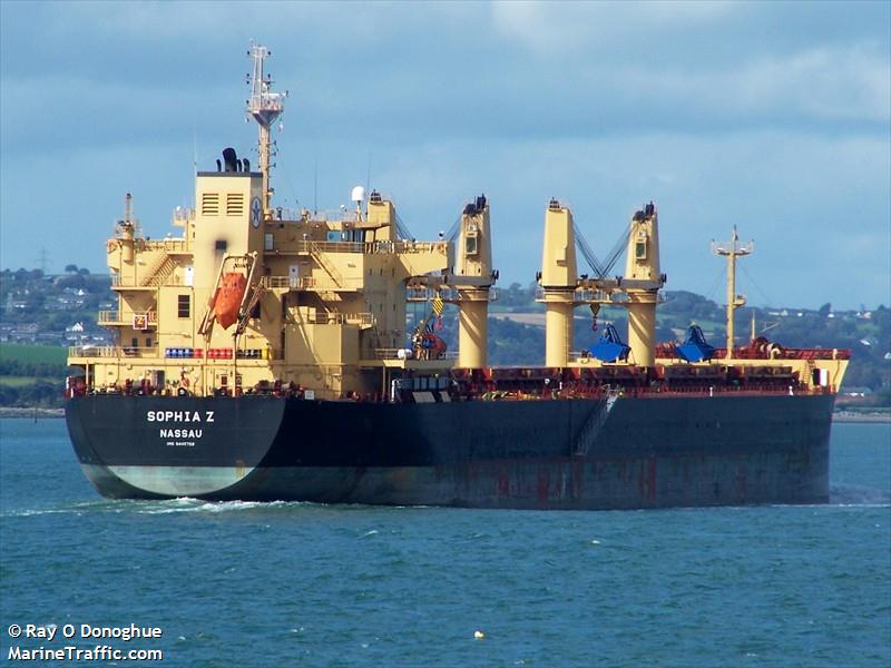 sophia z (Bulk Carrier) - IMO 9445708, MMSI 311025400, Call Sign C6XX8 under the flag of Bahamas