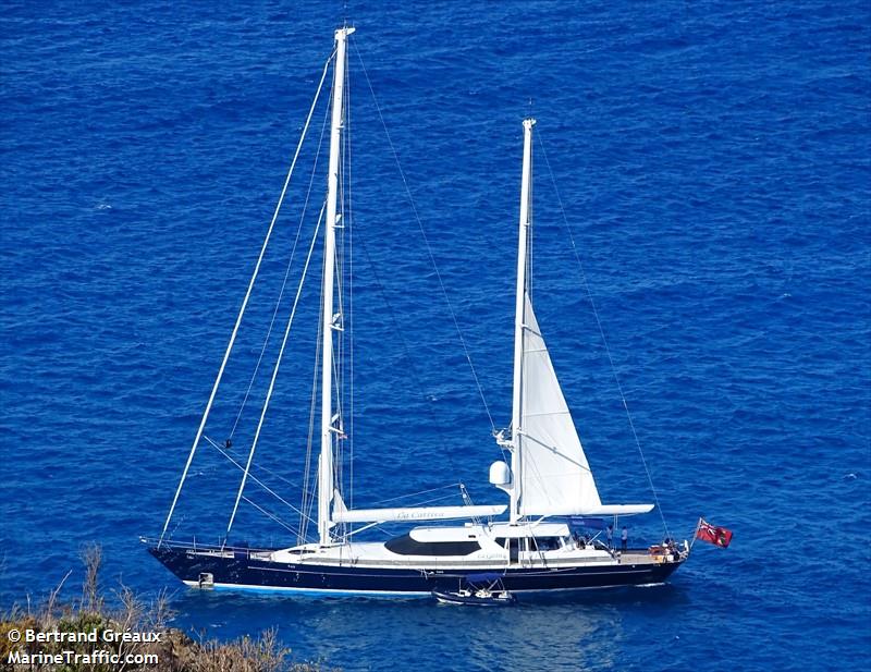 sy la cattiva (Sailing vessel) - IMO , MMSI 319794000, Call Sign ZCPE5 under the flag of Cayman Islands