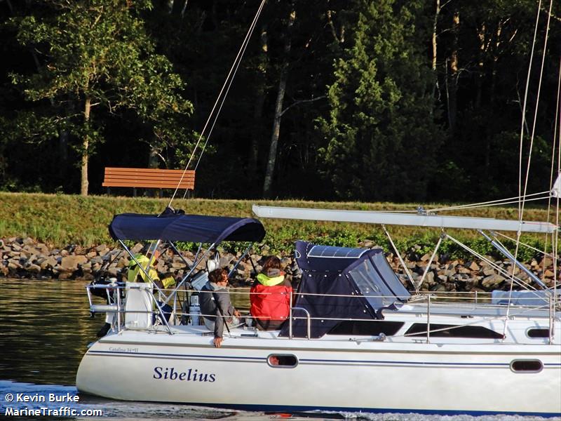sibelius (Sailing vessel) - IMO , MMSI 338350717, Call Sign ? under the flag of USA