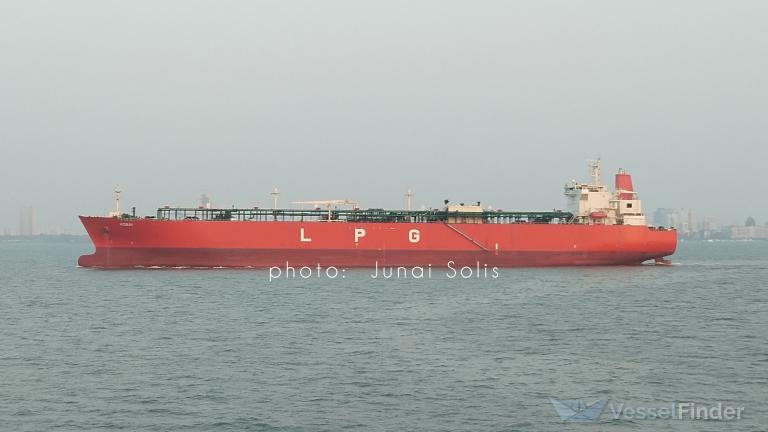 kobai (LPG Tanker) - IMO 9415686, MMSI 351332000, Call Sign H3TI under the flag of Panama