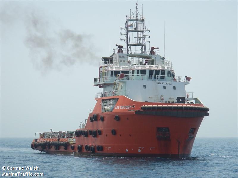 aos victory (Offshore Tug/Supply Ship) - IMO 9701762, MMSI 352431000, Call Sign 3FWV6 under the flag of Panama