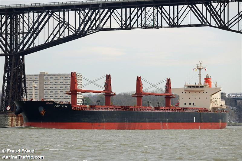 prt hope (Bulk Carrier) - IMO 9645566, MMSI 357180000, Call Sign 3FZX3 under the flag of Panama