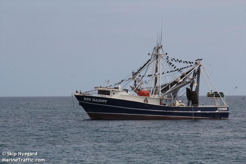 big daddy (Fishing vessel) - IMO , MMSI 367492340, Call Sign WDF8190 under the flag of United States (USA)