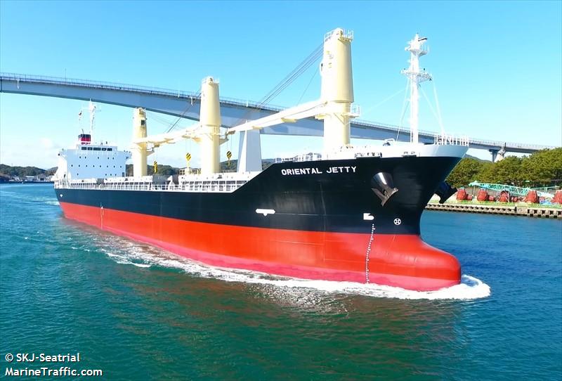 oriental jetty (Bulk Carrier) - IMO 9864875, MMSI 371038000, Call Sign 3FWK4 under the flag of Panama