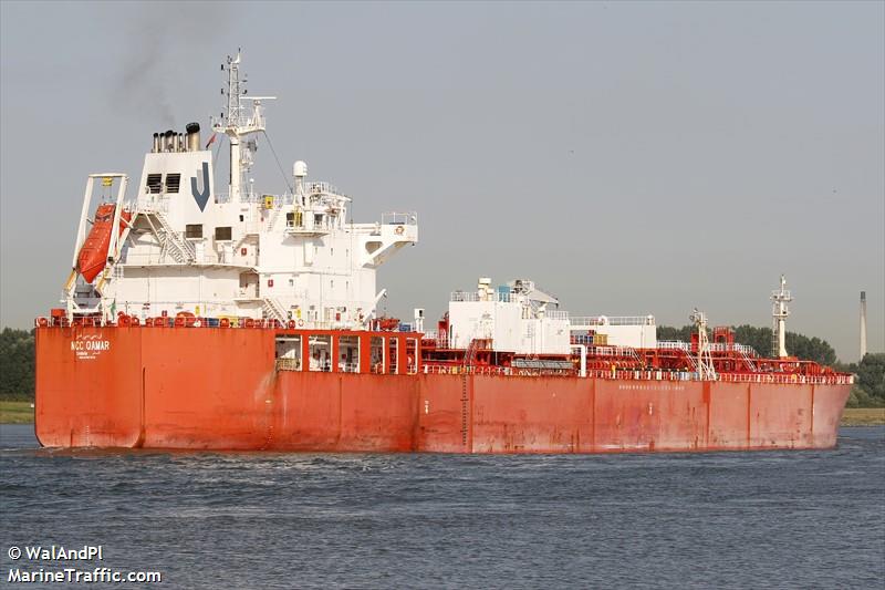 ncc qamar (Chemical/Oil Products Tanker) - IMO 9387671, MMSI 403503000, Call Sign HZFW under the flag of Saudi Arabia
