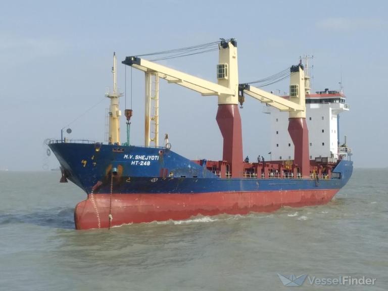 shejyoti (General Cargo Ship) - IMO 9237876, MMSI 405000257, Call Sign S2AZ6 under the flag of Bangladesh