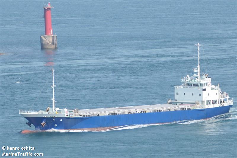 keiten (General Cargo Ship) - IMO 9851490, MMSI 431011856, Call Sign JD4447 under the flag of Japan