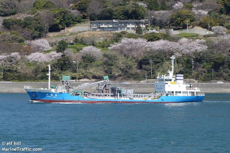 syoryumaru (Cargo ship) - IMO , MMSI 431601447, Call Sign JM6554 under the flag of Japan