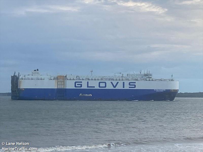 glovis champion (Vehicles Carrier) - IMO 9651113, MMSI 441188000, Call Sign D8GS under the flag of Korea