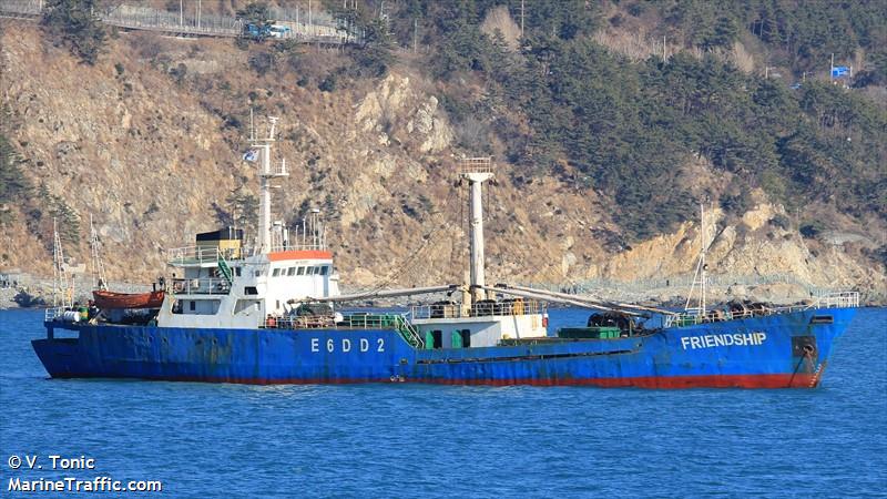 chita 2 (Refrigerated Cargo Ship) - IMO 8936061, MMSI 457227000, Call Sign JVNH7 under the flag of Mongolia