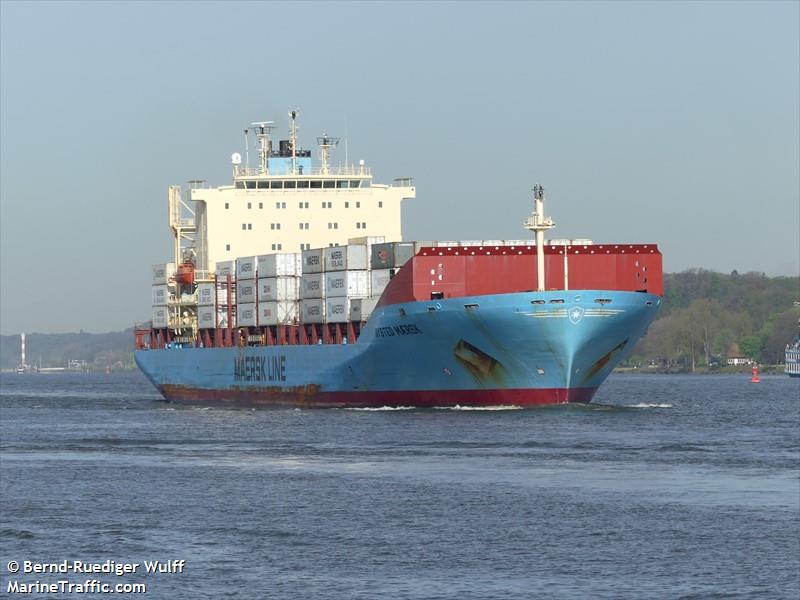 nysted maersk (Container Ship) - IMO 9220897, MMSI 477642700, Call Sign VRTU5 under the flag of Hong Kong