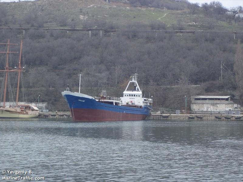 tallas (General Cargo Ship) - IMO 7364546, MMSI 514118000, Call Sign XUHV5 under the flag of Cambodia