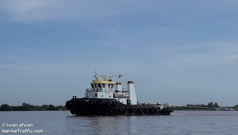 alvaro (Tug) - IMO 9601053, MMSI 525015188, Call Sign YB24YL. under the flag of Indonesia