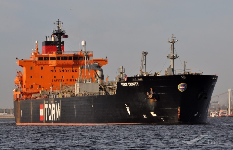 ship trinity (Oil Products Tanker) - IMO 9212395, MMSI 525119039, Call Sign YBWF2 under the flag of Indonesia