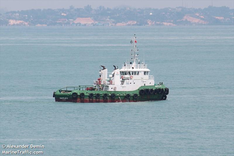 manyplus 6 (Tug) - IMO 8996657, MMSI 533000972, Call Sign 9WFV5 under the flag of Malaysia