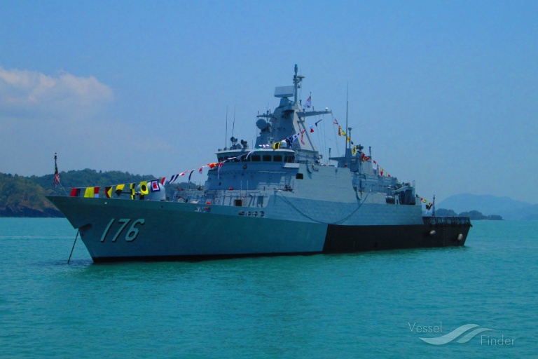 kd selangor (Military ops) - IMO , MMSI 533001930, Call Sign 9MJW under the flag of Malaysia