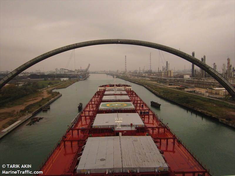 yasa falcon (Bulk Carrier) - IMO 9597123, MMSI 538004552, Call Sign V7XR5 under the flag of Marshall Islands